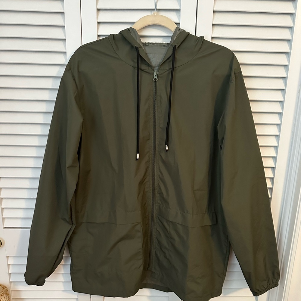 Coofandy Rain Jacket | Size Small | Lightweight Packable Rain Jacket